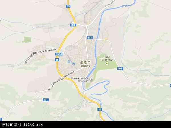 洛维奇地图 - 洛维奇电子地图 - 洛维奇高清地图 - 2024年洛维奇地图