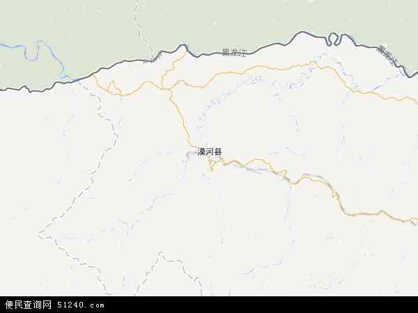 漠河县地图 - 漠河县电子地图 - 漠河县高清地图 - 2024年漠河县地图