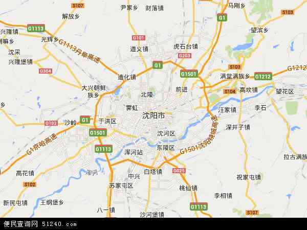 沈阳市地图 - 沈阳市电子地图 - 沈阳市高清地图 - 2024年沈阳市地图