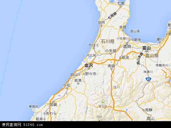 石川地图 - 石川电子地图 - 石川高清地图 - 2024年石川地图