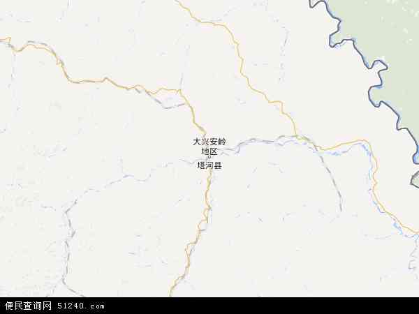 塔河县地图 - 塔河县电子地图 - 塔河县高清地图 - 2024年塔河县地图