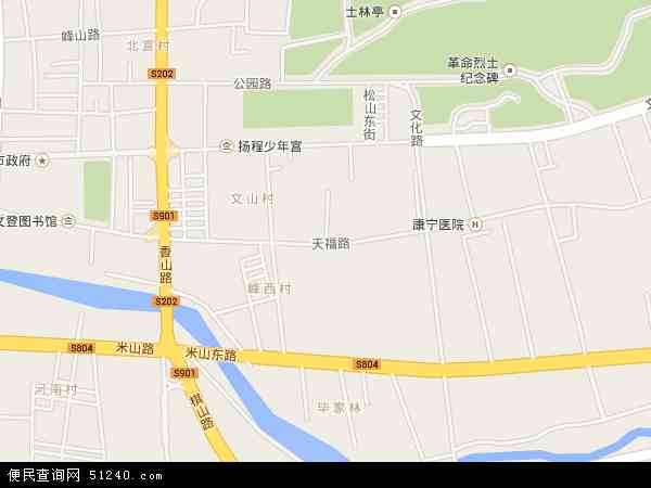 天福路地图 - 天福路电子地图 - 天福路高清地图 - 2024年天福路地图