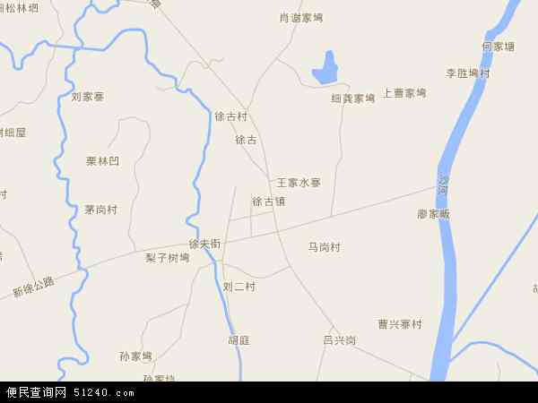 徐古镇地图 - 徐古镇电子地图 - 徐古镇高清地图 - 2024年徐古镇地图