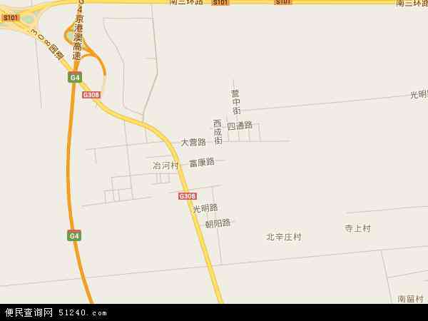 冶河镇地图 - 冶河镇电子地图 - 冶河镇高清地图 - 2024年冶河镇地图