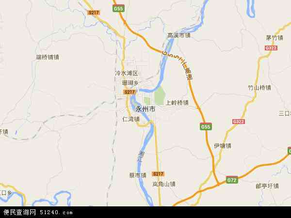 永州市地图 - 永州市电子地图 - 永州市高清地图 - 2024年永州市地图