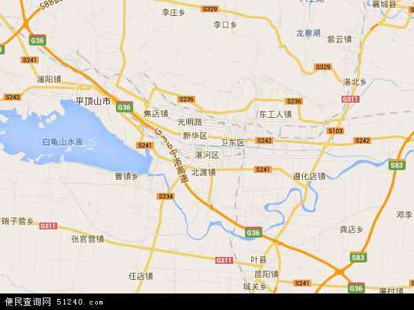 湛河区地图 - 湛河区电子地图 - 湛河区高清地图 - 2024年湛河区地图