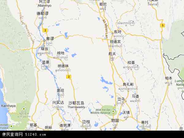 勃固省地图 - 勃固省电子地图 - 勃固省高清地图 - 2024年勃固省地图