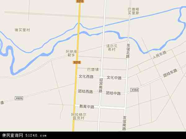 巴楚镇地图 - 巴楚镇电子地图 - 巴楚镇高清地图 - 2024年巴楚镇地图