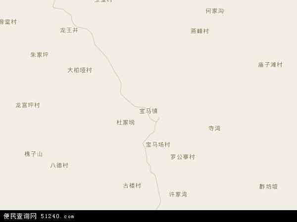 宝马镇地图 - 宝马镇电子地图 - 宝马镇高清地图 - 2024年宝马镇地图