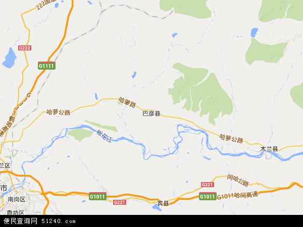 巴彦县地图 - 巴彦县电子地图 - 巴彦县高清地图 - 2024年巴彦县地图