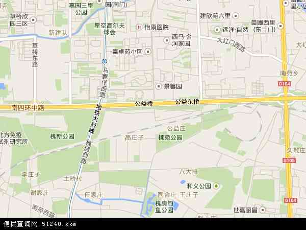 大红门地图 - 大红门电子地图 - 大红门高清地图 - 2024年大红门地图