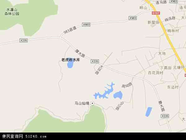 大环村地图 - 大环村电子地图 - 大环村高清地图 - 2024年大环村地图
