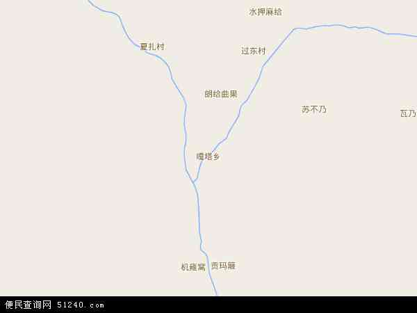 嘎塔乡地图 - 嘎塔乡电子地图 - 嘎塔乡高清地图 - 2024年嘎塔乡地图
