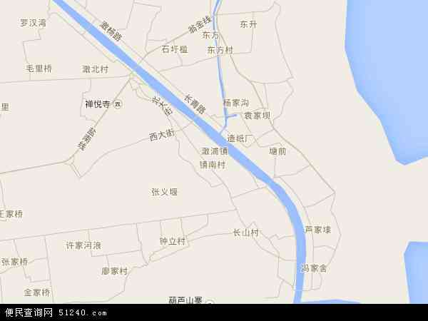 澉浦镇地图 - 澉浦镇电子地图 - 澉浦镇高清地图 - 2024年澉浦镇地图