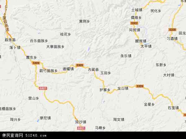 古蔺县地图 - 古蔺县电子地图 - 古蔺县高清地图 - 2024年古蔺县地图