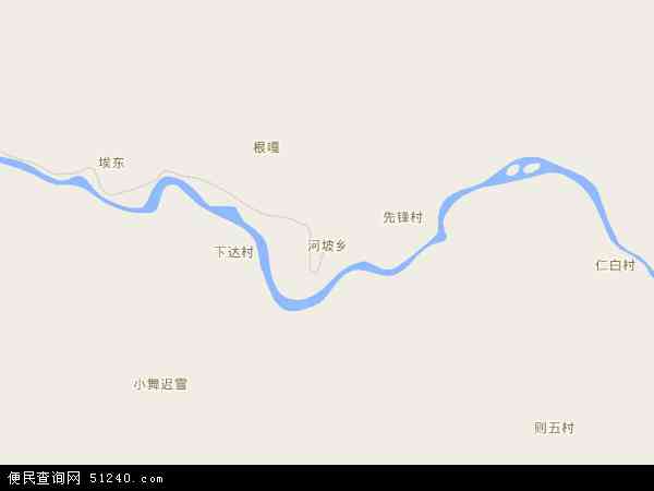 河坡乡地图 - 河坡乡电子地图 - 河坡乡高清地图 - 2024年河坡乡地图