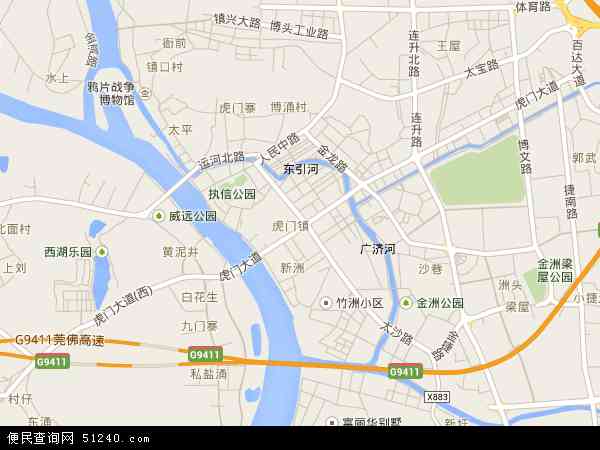 虎门镇地图 - 虎门镇电子地图 - 虎门镇高清地图 - 2024年虎门镇地图