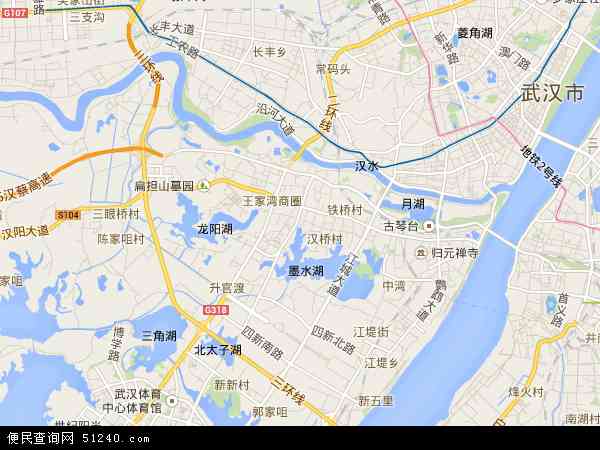 汉阳区地图 - 汉阳区电子地图 - 汉阳区高清地图 - 2024年汉阳区地图
