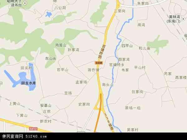 蒋乔地图 - 蒋乔电子地图 - 蒋乔高清地图 - 2024年蒋乔地图