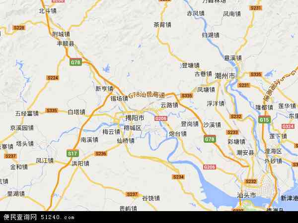 揭东区地图 - 揭东区电子地图 - 揭东区高清地图 - 2024年揭东区地图