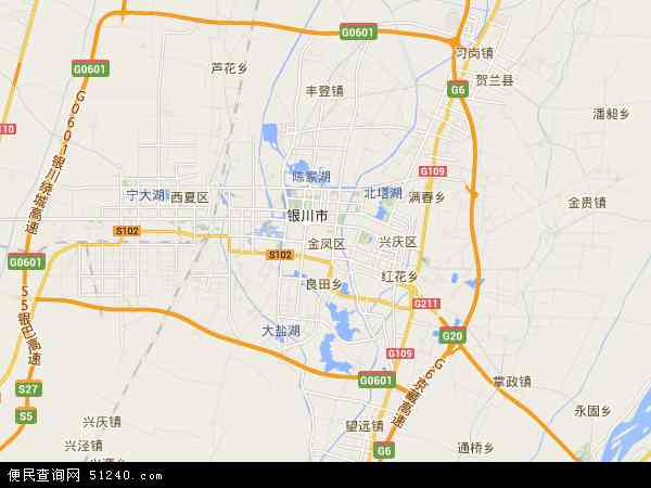 金凤区地图 - 金凤区电子地图 - 金凤区高清地图 - 2024年金凤区地图