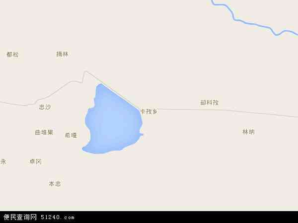 卡孜乡地图 - 卡孜乡电子地图 - 卡孜乡高清地图 - 2024年卡孜乡地图