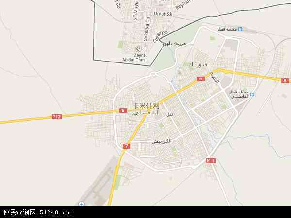 卡米什利地图 - 卡米什利电子地图 - 卡米什利高清地图 - 2024年卡米什利地图