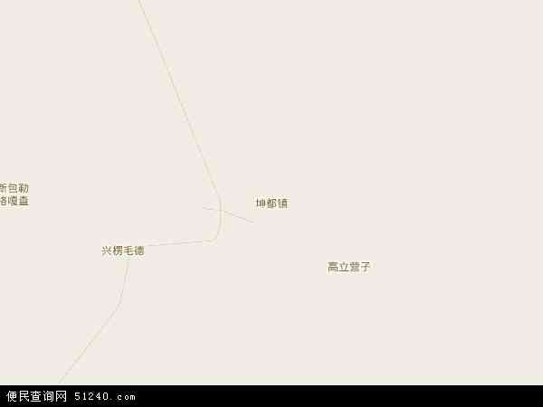 坤都镇地图 - 坤都镇电子地图 - 坤都镇高清地图 - 2024年坤都镇地图