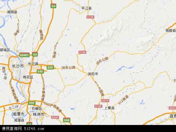 浏阳河地图 - 浏阳河电子地图 - 浏阳河高清地图 - 2024年浏阳河地图