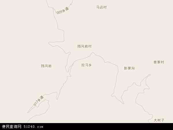 拉马乡地图 - 拉马乡电子地图 - 拉马乡高清地图 - 2024年拉马乡地图