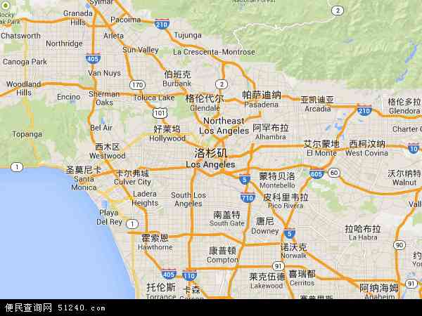 美国 加利福尼亚 洛杉矶洛杉矶卫星地图 本站收录有:2021洛杉矶卫星