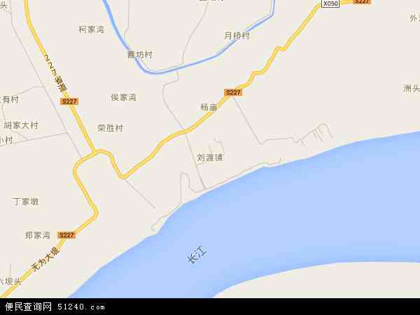 刘渡镇地图 - 刘渡镇电子地图 - 刘渡镇高清地图 - 2024年刘渡镇地图
