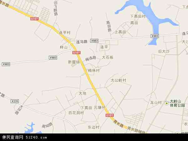 梅林村地图 - 梅林村电子地图 - 梅林村高清地图 - 2024年梅林村地图