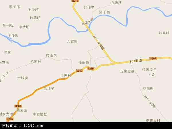 梅雨镇地图 - 梅雨镇电子地图 - 梅雨镇高清地图 - 2024年梅雨镇地图