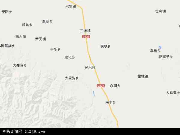 民乐县地图 - 民乐县电子地图 - 民乐县高清地图 - 2024年民乐县地图