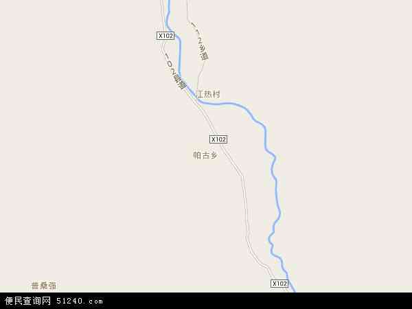 帕古乡地图 - 帕古乡电子地图 - 帕古乡高清地图 - 2024年帕古乡地图