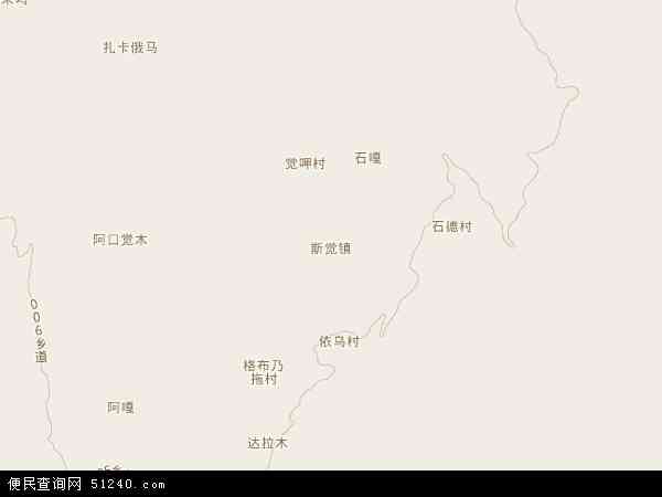 斯觉镇地图 - 斯觉镇电子地图 - 斯觉镇高清地图 - 2024年斯觉镇地图