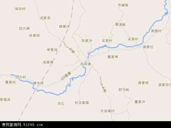 太浮镇地图 - 太浮镇电子地图 - 太浮镇高清地图 - 2024年太浮镇地图
