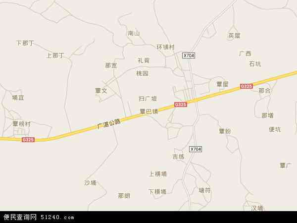 覃巴镇地图 - 覃巴镇电子地图 - 覃巴镇高清地图 - 2024年覃巴镇地图