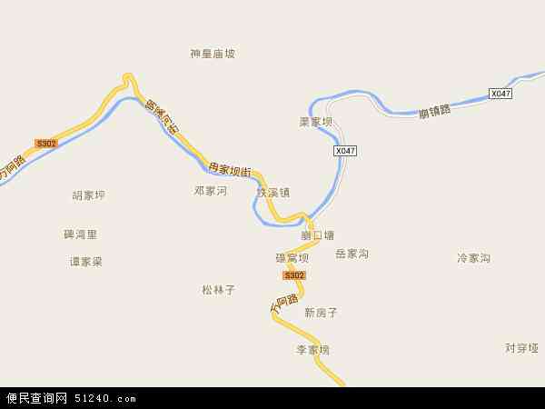 中国 四川省 巴中市 通江县 铁溪镇 铁溪镇卫星地图 本站收录有:2021