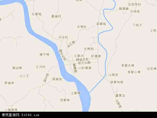 王家河地图 - 王家河电子地图 - 王家河高清地图 - 2024年王家河地图