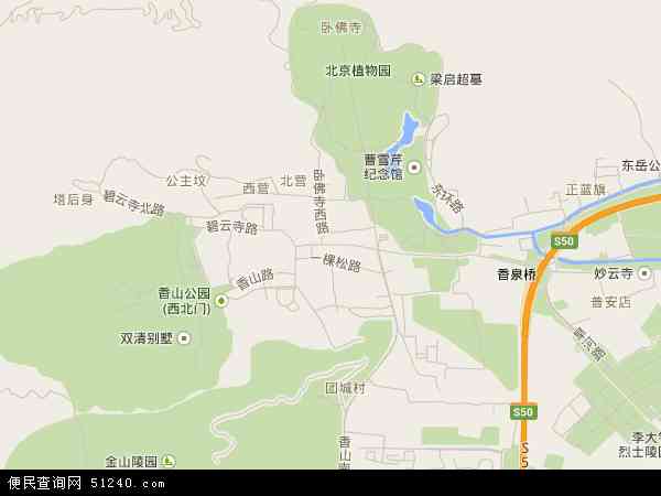 香山地图 - 香山电子地图 - 香山高清地图 - 2024年香山地图