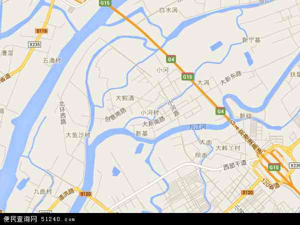 小河村地图 - 小河村电子地图 - 小河村高清地图 - 2024年小河村地图