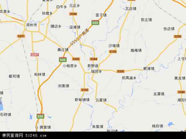 新野县地图 - 新野县电子地图 - 新野县高清地图 - 2024年新野县地图