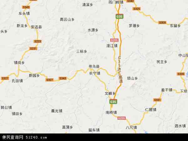 寻乌县地图 - 寻乌县电子地图 - 寻乌县高清地图 - 2024年寻乌县地图