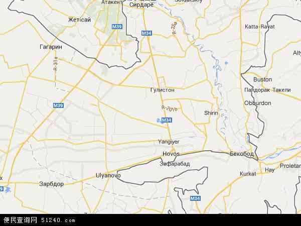 锡尔河地图 - 锡尔河电子地图 - 锡尔河高清地图 - 2024年锡尔河地图