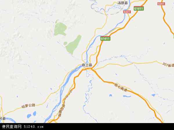 依兰县地图 - 依兰县电子地图 - 依兰县高清地图 - 2024年依兰县地图