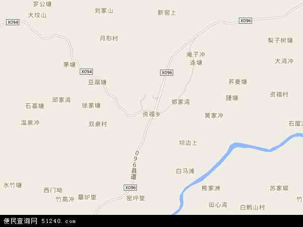 资福乡地图 - 资福乡电子地图 - 资福乡高清地图 - 2024年资福乡地图