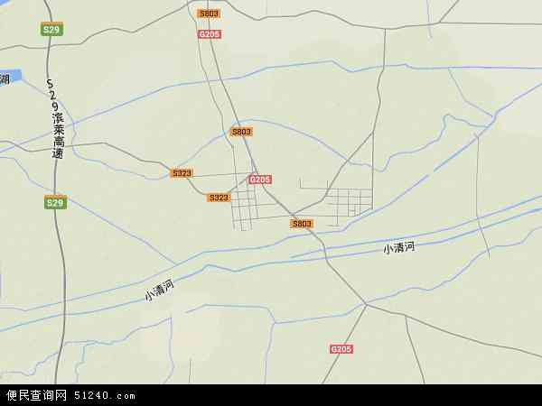 博兴县地形图 - 博兴县地形图高清版 - 2024年博兴县地形图