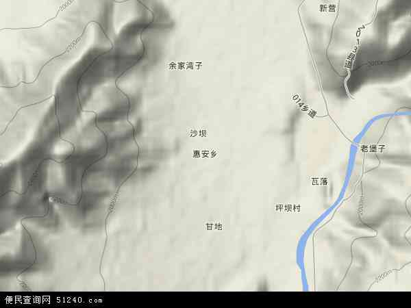 惠安乡地形图 - 惠安乡地形图高清版 - 2024年惠安乡地形图